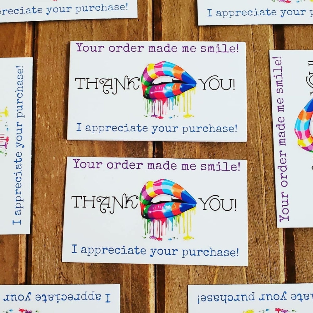 Thank You Cards Lip Gloss 50 Card 3x2

Lip Gloss L